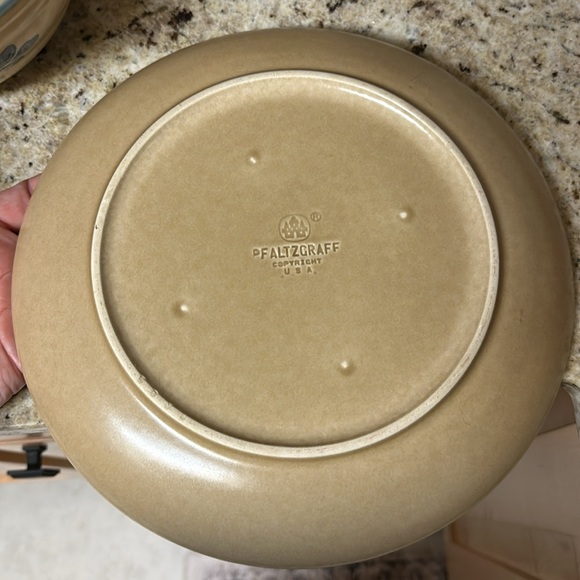 Pfaltzgraff 10 in plate. Folk art pattern - Picture 2 of 3